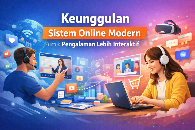 Keunggulan Sistem Online Modern untuk Pengalaman Lebih Interaktif