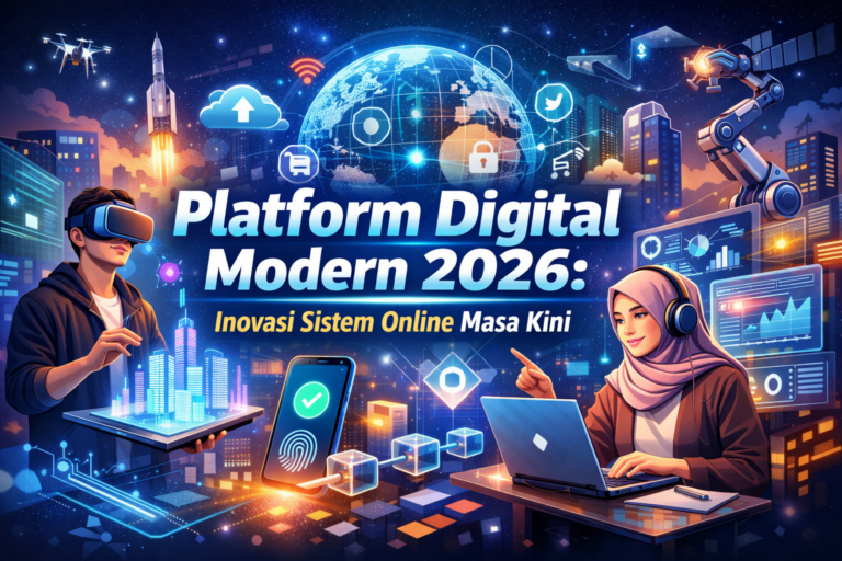 Platform Digital Modern 2026 Inovasi Sistem Online Masa Kini